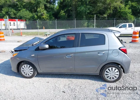 2021 Mitsubishi Mirage Carbonite Edition/Es/Le z USA, uszkodzony, nr VIN ML32AUHJ8MH011431